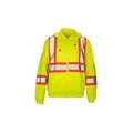 Sas Safety SWEATSHIRT HOOD CLS 2 HI VIZ-3XL SA690-1412